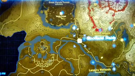 botw forest|korok forest map.